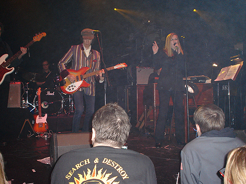 Richard with the Mary Weiss band