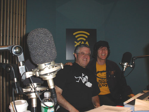 Richard with Bill Kates of XM Radio